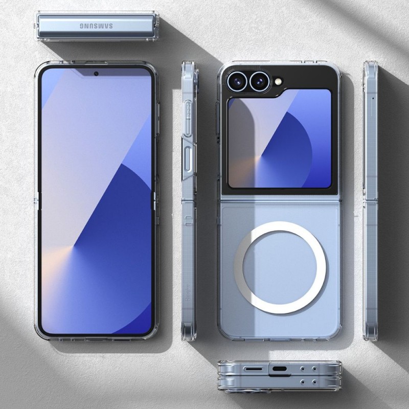 Θήκη Ringke Fusion Magnetic Samsung Galaxy Z Flip6 SM-F741 / Flip7 FE 5G SM-761B Clear