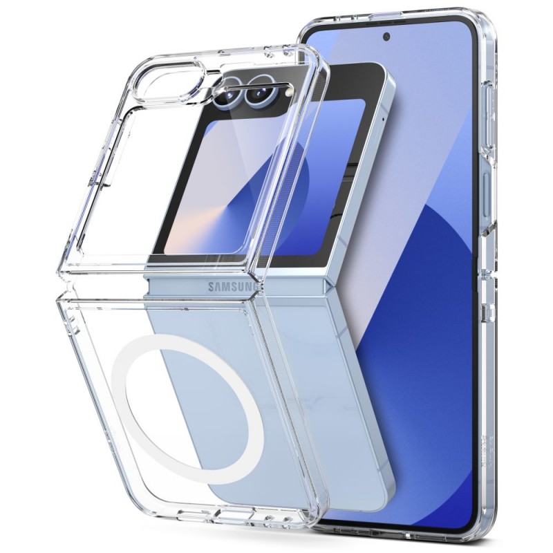 Θήκη Ringke Fusion Magnetic Samsung Galaxy Z Flip6 SM-F741 / Flip7 FE 5G SM-761B Clear