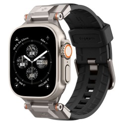 Ανταλλακτικό λουράκι Spigen Durapro Armor PU Apple Watch 1/2/3/4/5/6/SE/7/8/9 Ultra 1 / 2 (42/44/45/49mm) AMP07591 Black Ανταλλακτικό λουράκι Spigen Durapro Armor PU Apple Watch 1/2/3/4/5/6/SE/7/8/9 Ultra 1 / 2 (42/44/45/49mm) AMP07591 Black