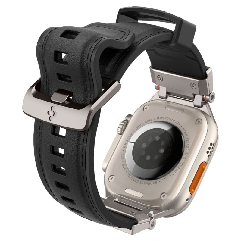 Ανταλλακτικό λουράκι Spigen Durapro Armor PU Apple Watch 1/2/3/4/5/6/SE/7/8/9 Ultra 1 / 2 (42/44/45/49mm) AMP07591 Black Ανταλλακτικό λουράκι Spigen Durapro Armor PU Apple Watch 1/2/3/4/5/6/SE/7/8/9 Ultra 1 / 2 (42/44/45/49mm) AMP07591 Black