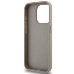 Θήκη DKNY PU Leather Checkered Pattern Magsafe Case for iPhone 13 Pro (6.1") Beige