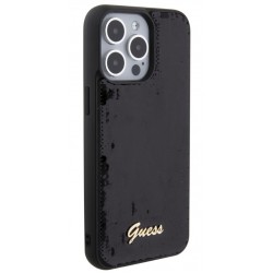 Θήκη Guess Sequin Script Logo Case Apple iPhone 14 Pro (6.1") Black