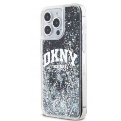 Θήκη DKNY Liquid Glitter Arch Logo Case Apple iPhone 15 Pro Max (6.7") Black