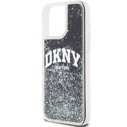 Θήκη DKNY Liquid Glitter Arch Logo Case Apple iPhone 15 Pro Max (6.7") Black