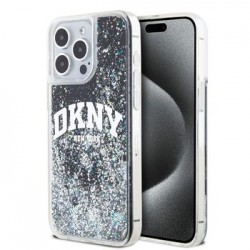 Θήκη DKNY Liquid Glitter Arch Logo Case Apple iPhone 15 Pro Max (6.7") Black