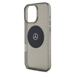 Θήκη Mercedes PC/TPU Star Pattern MagSafe Case Apple iPhone 16 pro Max (6.9") Black