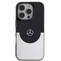 Θήκη Mercedes PC/TPU Double Layer MagSafe Case Apple iPhone 16 Pro Max (6.9") Black / Silver
