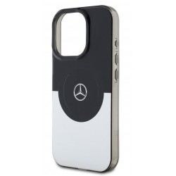 Θήκη Mercedes PC/TPU Double Layer MagSafe Case Apple iPhone 16 Pro Max (6.9") Black / Silver