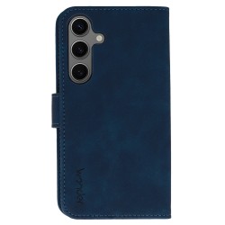 Θήκη Book Wonder Fancy Samsung Galaxy S24 Ultra 5G S928 Navy Blue