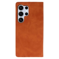 Θήκη Book Wonder Prime Samsung Galaxy S24 Ultra 5G S928 Brown