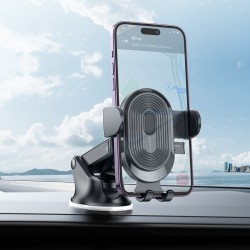 Βάση Αυτοκινήτου Borofone BH85 Experience with Suction Cup Car Holder Black