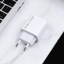 Φορτιστής BLavec Wall Charger BC2 Type-C & USB 20W White