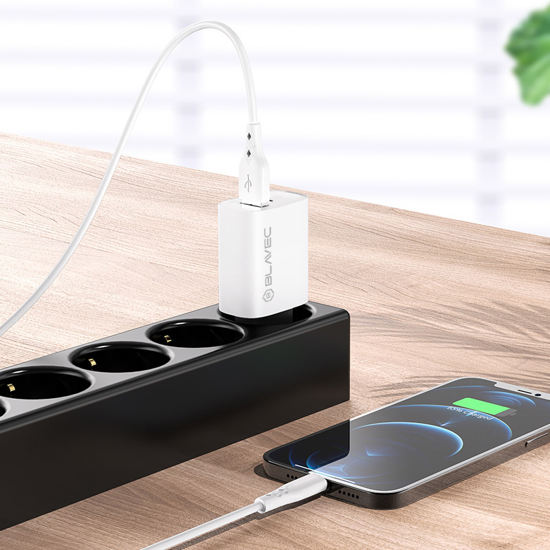 Φορτιστής BLavec Wall Charger BC2 Type-C & USB 20W White
