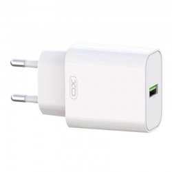 Φορτιστής Ταξιδιού XO L103 QC3.0 USB to Lightning 18W PD Fast Charger White