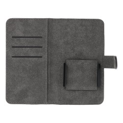 Θήκη Book Universal Common size M for SAMSUNG S21 / NOTE / NOTE 2 / NOTE 3 / S10 / HUAWEI P30 Lite / P9 / P9 Lite / SONY XPERIA Z3 / Z4 / Z5 Black