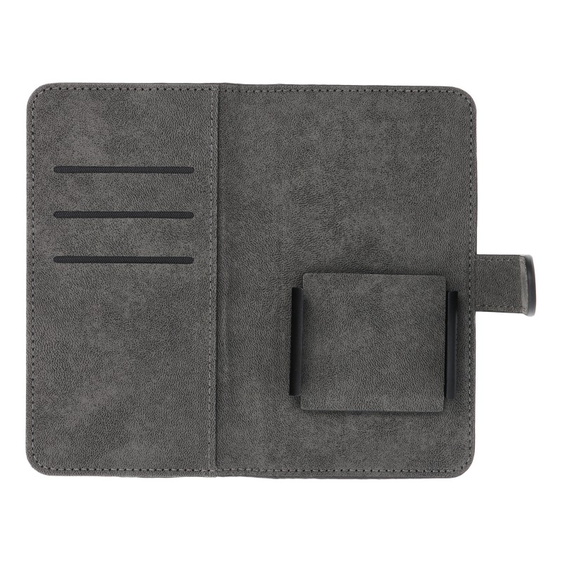 Θήκη Book Universal Common size M for SAMSUNG S21 / NOTE / NOTE 2 / NOTE 3 / S10 / HUAWEI P30 Lite / P9 / P9 Lite / SONY XPERIA Z3 / Z4 / Z5 Black