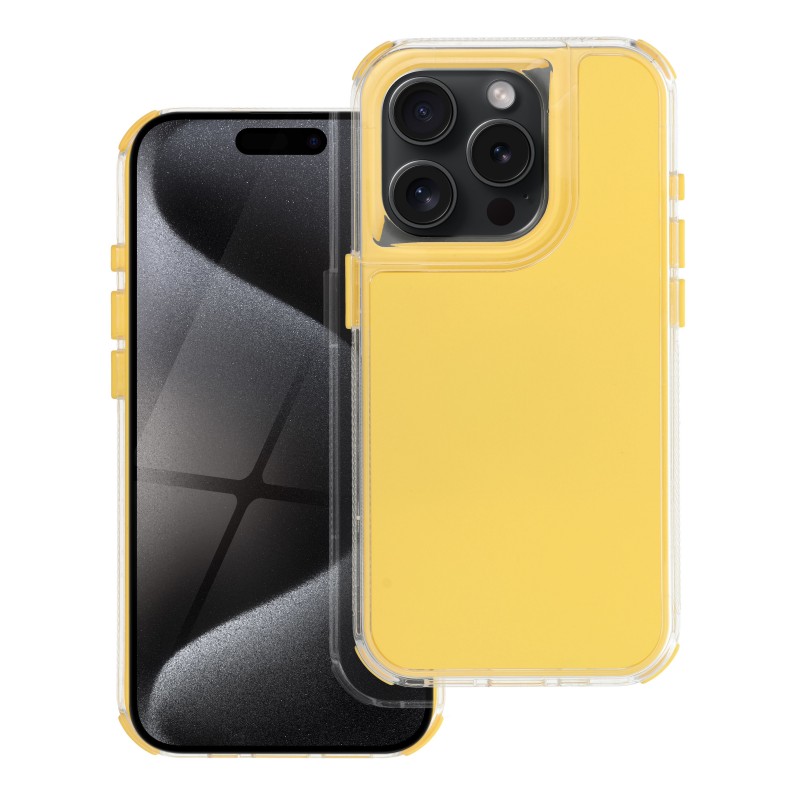 Θήκη Matrix Apple iPhone 15 Pro Max (6.7") Yellow