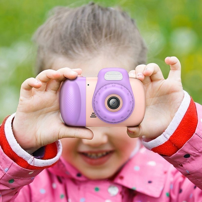 Κάμερα Hoco DV201 Compact Camera 32MP For Kids Purple