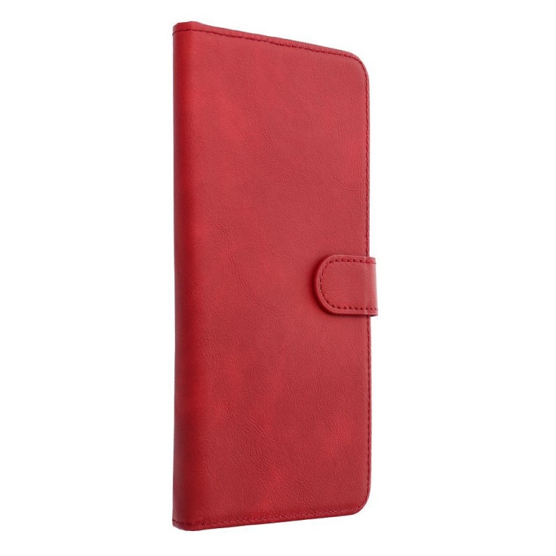 Θήκη Book Universal Common size S for IPHONE 12 / 13 / SAMSUNG S6 / A5 2016 / XCOVER 4 / S22 / HUAWEI P8 2017 Red
