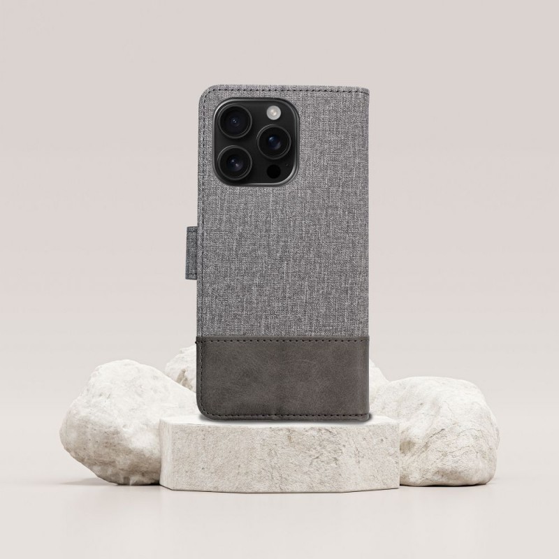 Θήκη Gomma Book Samsung Galaxy A55 SM-A556 Grey Θήκη Gomma Book Samsung Galaxy A55 SM-A556 Grey