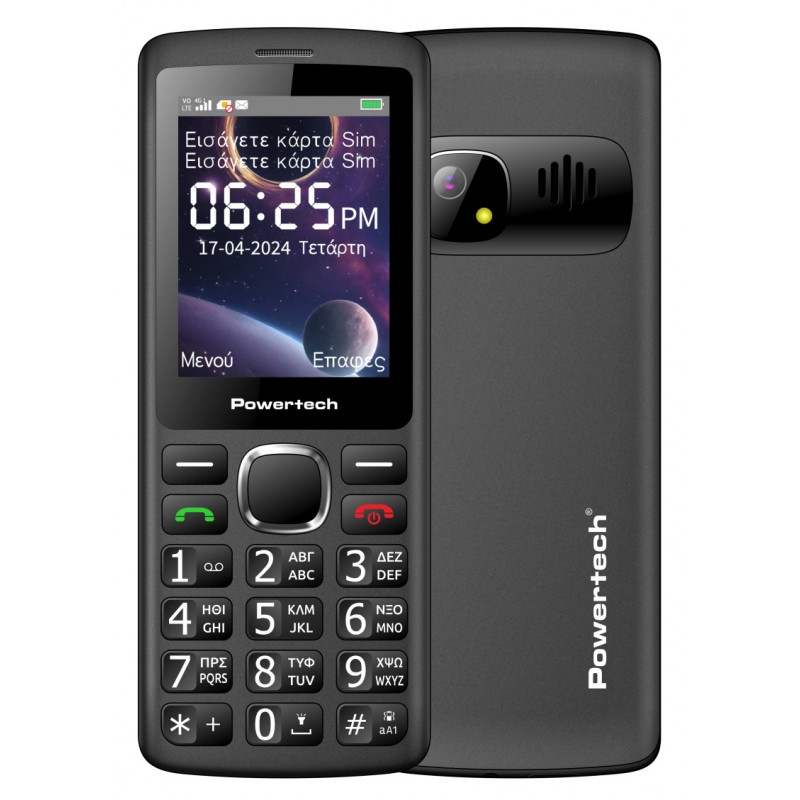 Powertech Sentry 4G Bar Dual SIM PTM-36 Black Powertech Sentry 4G Bar Dual SIM PTM-36 Black