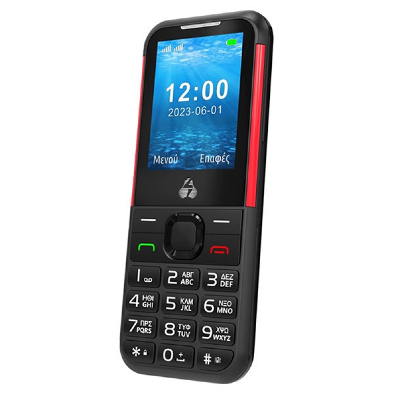Powertech Sentry PTM-33 Dual SIM ,SOS Call, με φακό Black