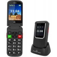 Powertech Sentry PTM-34 Dual SIM , SOS Call Black 2nd Life με 6 Μήνες Εγγύηση