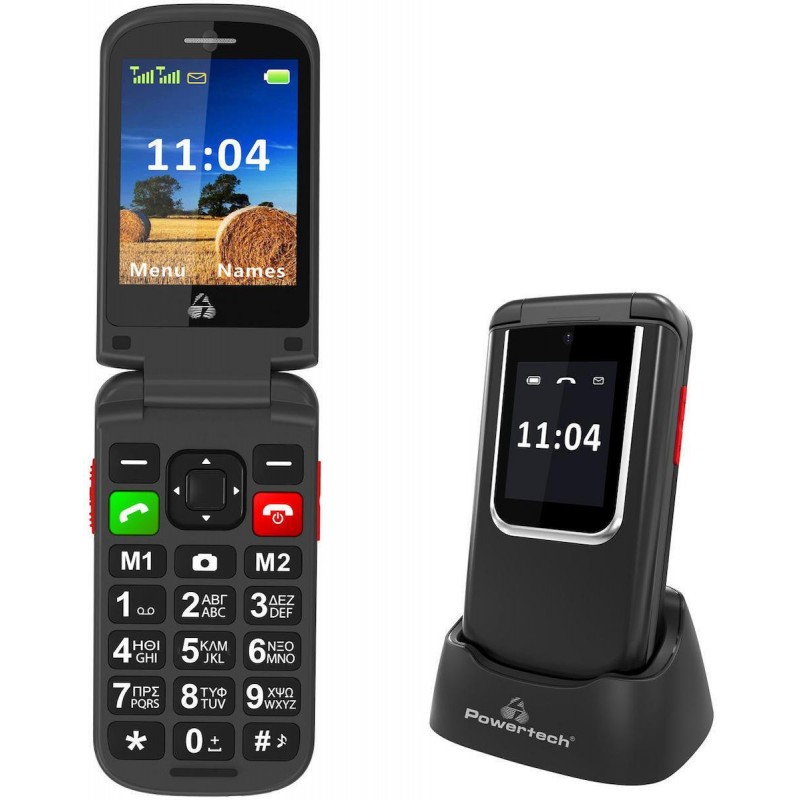 Powertech Sentry PTM-34 Dual SIM , SOS Call Black Powertech Sentry PTM-34 Dual SIM , SOS Call Black