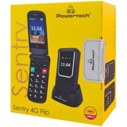 Powertech Sentry PTM-34 Dual SIM , SOS Call Black Powertech Sentry PTM-34 Dual SIM , SOS Call Black