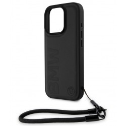 Θήκη BMW Leather Signature and Strap Case for iPhone 16 Pro Max (6.9") Black Θήκη BMW Leather Signature and Strap Case for iPhone 16 Pro Max (6.9") Black