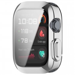 Θήκη Electroplated TPU Full Cover Huawei Watch D2 Silver Θήκη Electroplated TPU Full Cover Huawei Watch D2 Silver