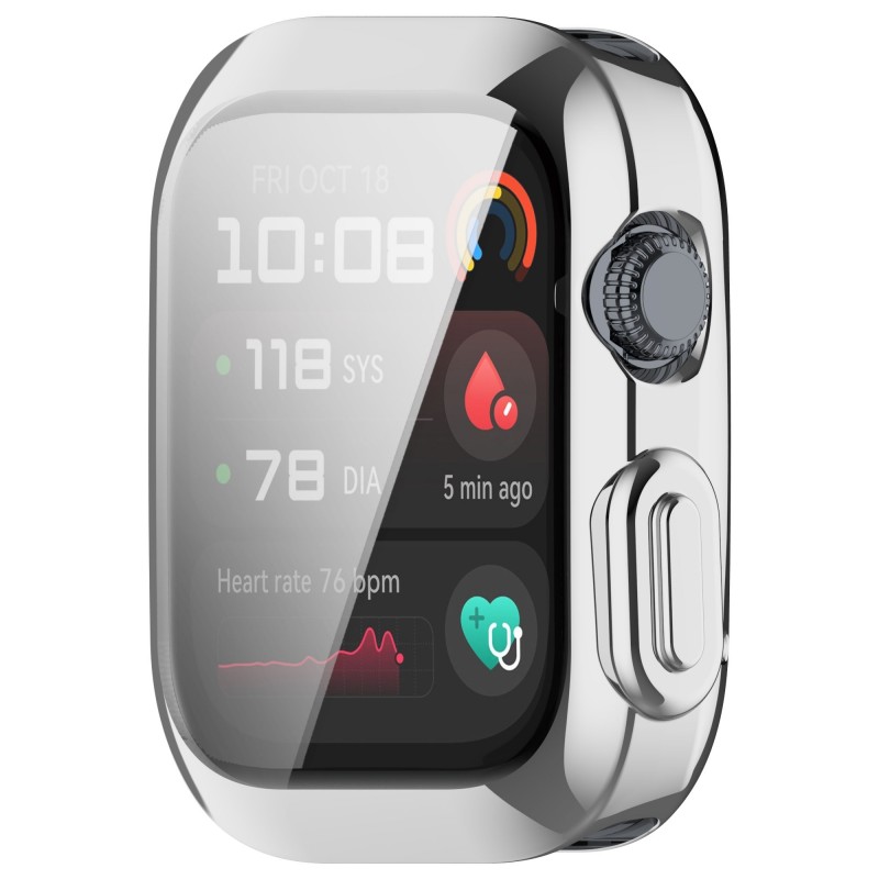 Θήκη Electroplated TPU Full Cover Huawei Watch D2 Silver Θήκη Electroplated TPU Full Cover Huawei Watch D2 Silver