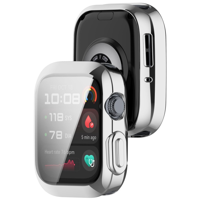 Θήκη Electroplated TPU Full Cover Huawei Watch D2 Silver Θήκη Electroplated TPU Full Cover Huawei Watch D2 Silver