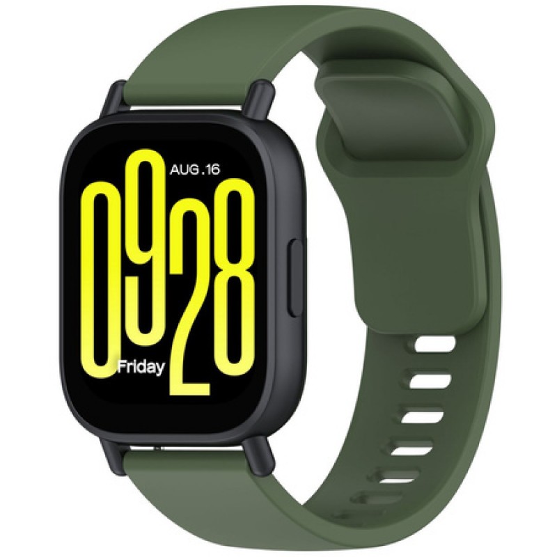 Ανταλλακτικό λουράκι QuickFit Sportband για Samsung Galaxy Watch3(45mm)/Watch(46mm)/Xiaomi Haylou LS05/Amazfit GTR(47mm)/2e(46mm)/Stratos 2/3/Mi Watch(46mm)/Huawei GT/Active/GT 2/Pro/Honor GS Pro/Magic/2(46mm) Army Green (22mm)