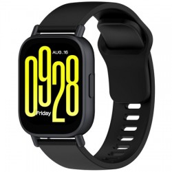 Ανταλλακτικό λουράκι QuickFit Sportband για Samsung Galaxy Watch3(45mm)/Watch(46mm)/Xiaomi Haylou LS05/Amazfit GTR(47mm)/2e(46mm)/Stratos 2/3/Mi Watch(46mm)/Huawei GT/Active/GT 2/Pro/Honor GS Pro/Magic/2(46mm) Black (22mm)