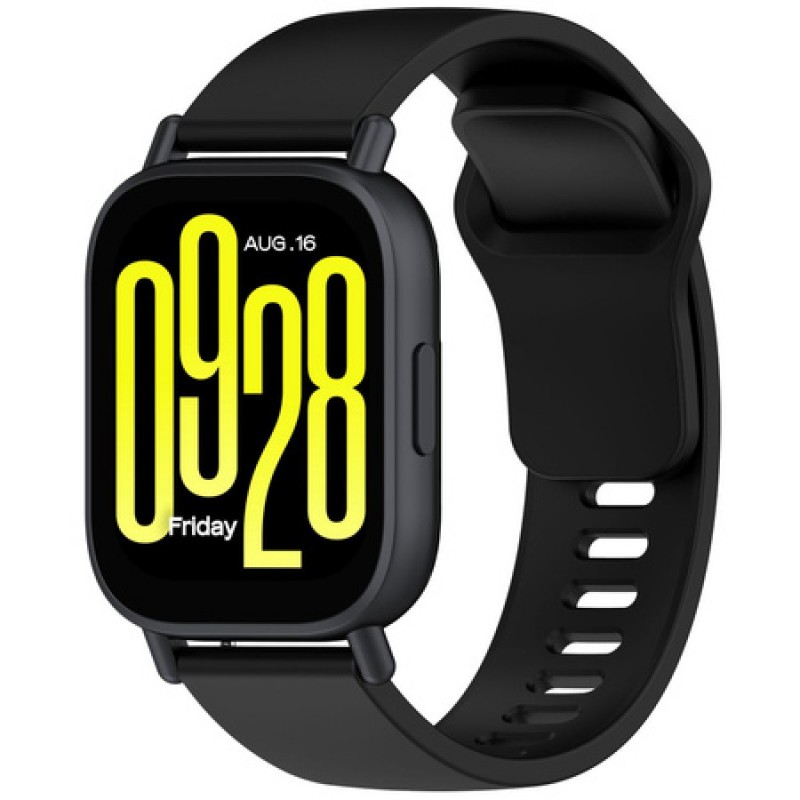 Ανταλλακτικό λουράκι QuickFit Sportband για Samsung Galaxy Watch3(45mm)/Watch(46mm)/Xiaomi Haylou LS05/Amazfit GTR(47mm)/2e(46mm)/Stratos 2/3/Mi Watch(46mm)/Huawei GT/Active/GT 2/Pro/Honor GS Pro/Magic/2(46mm) Black (22mm)