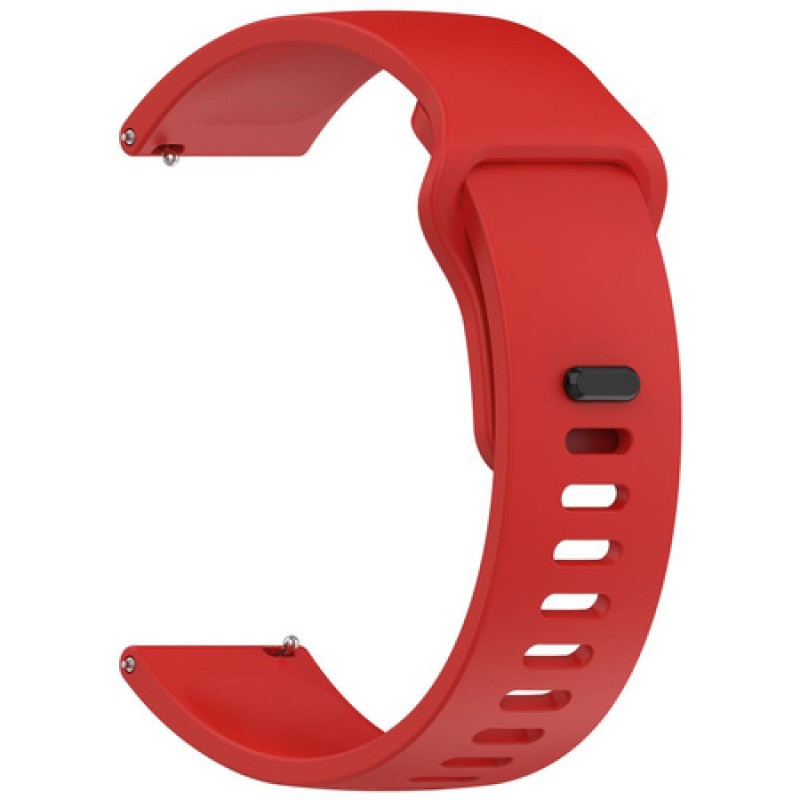 Ανταλλακτικό λουράκι QuickFit Sportband για Samsung Galaxy Watch3(45mm)/Watch(46mm)/Xiaomi Haylou LS05/Amazfit GTR(47mm)/2e(46mm)/Stratos 2/3/Mi Watch(46mm)/Huawei GT/Active/GT 2/Pro/Honor GS Pro/Magic/2(46mm) Red (22mm)