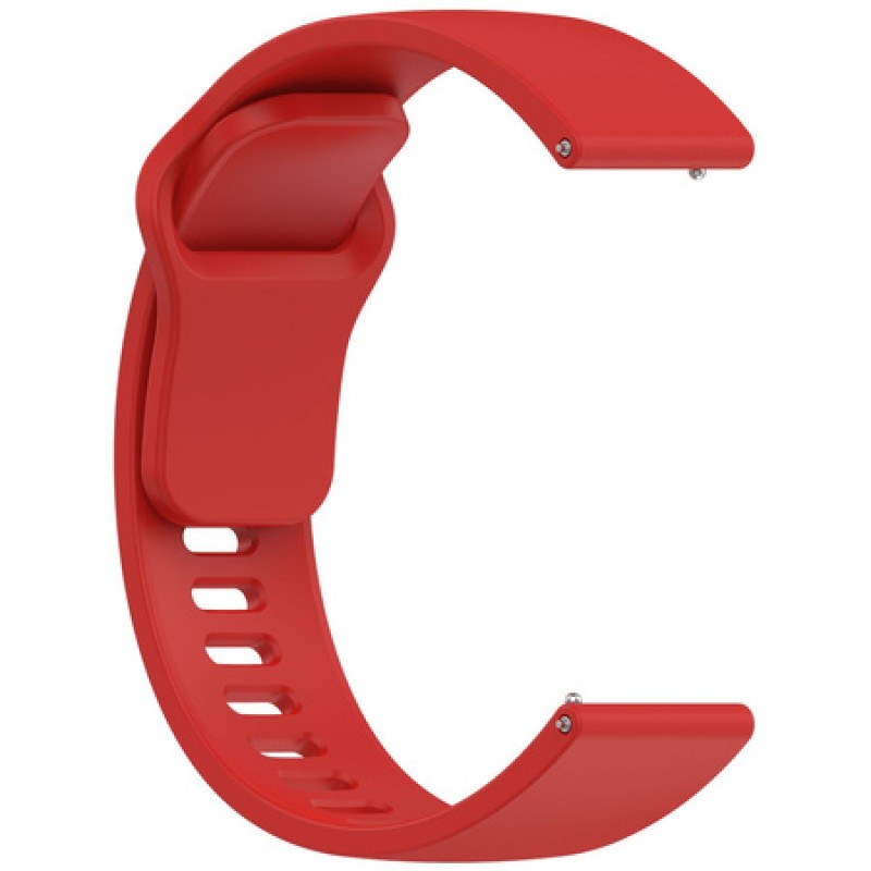 Ανταλλακτικό λουράκι QuickFit Sportband για Samsung Galaxy Watch3(45mm)/Watch(46mm)/Xiaomi Haylou LS05/Amazfit GTR(47mm)/2e(46mm)/Stratos 2/3/Mi Watch(46mm)/Huawei GT/Active/GT 2/Pro/Honor GS Pro/Magic/2(46mm) Red (22mm)