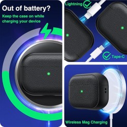 Θήκη PC Silicone Apple Airpods 4 Black