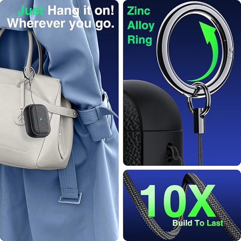 Θήκη PC Silicone Apple Airpods 4 Black