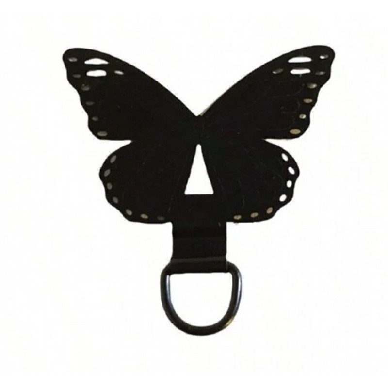 Ανταλλακτικό Pad για Λουράκι Λαιμο΄ύ Stainless Steel Ultra-Thin Mobile Pad Hanging Rope Clip Black