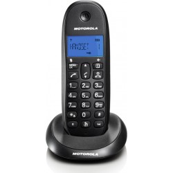 Ασύρματο Τηλέφωνο Motorola Dect C1001LB Black