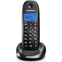 Ασύρματο Τηλέφωνο Motorola Dect C1001LB Black