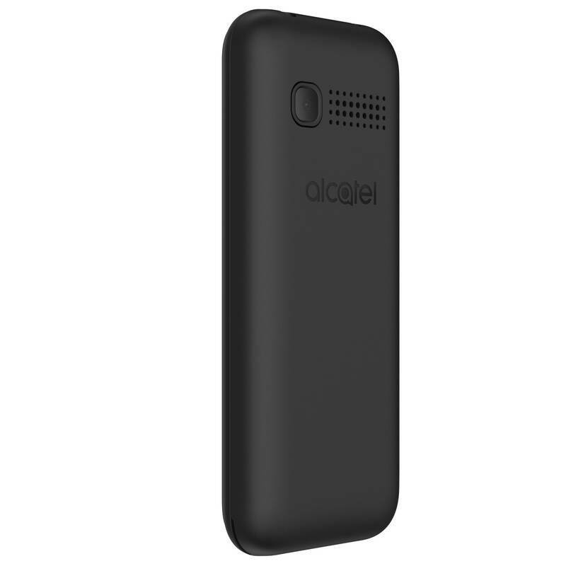 Alcatel 1068D Dual SIM Black (Ελληνικό Μενού)