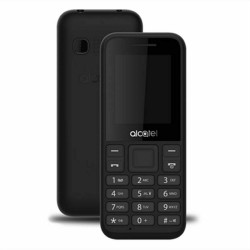 Alcatel 1068D Dual SIM Black (Ελληνικό Μενού)