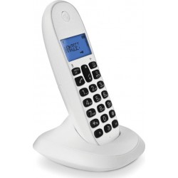 Ασύρματο Τηλέφωνο Motorola Dect C1001CB White
