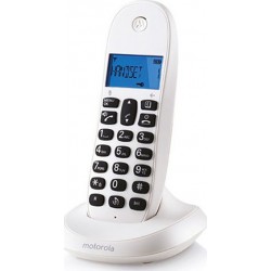Ασύρματο Τηλέφωνο Motorola Dect C1001CB White