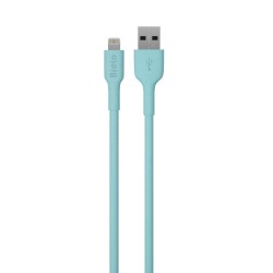 Καλώδιο Bioio USB to Lightning USB 2.4A 1m Blue