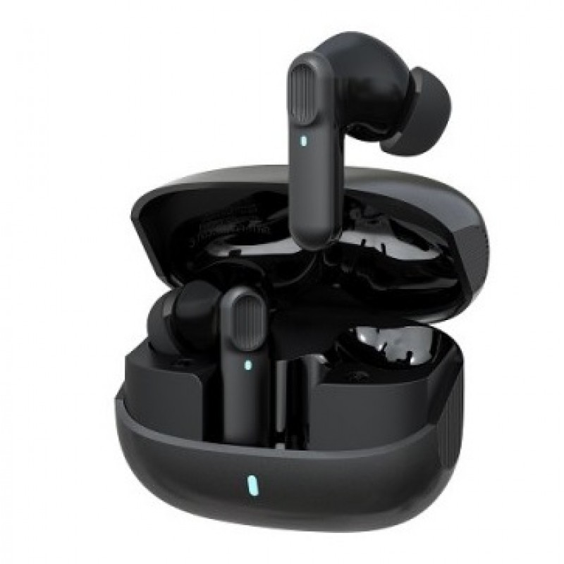 Ακουστικά Bluetooth Devia TWS Pro 1 with ANC Wireless Earphones Black