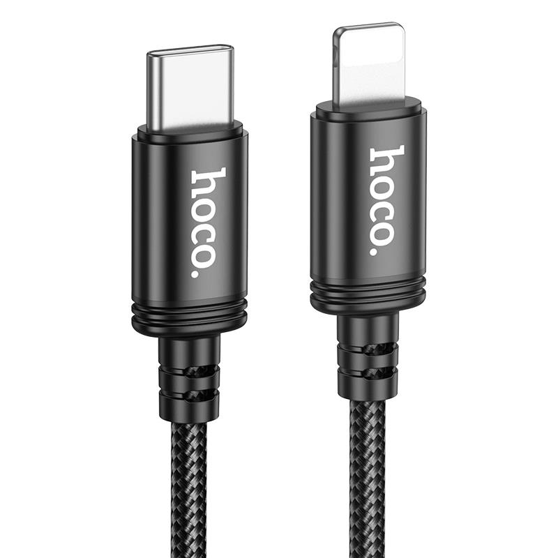 Καλώδιο Data Hoco Charging CableType-C to Lightning  X91 3m Black